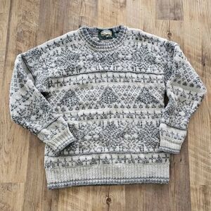 Vintage Beaver Canoe Men's/Unisex Sweater